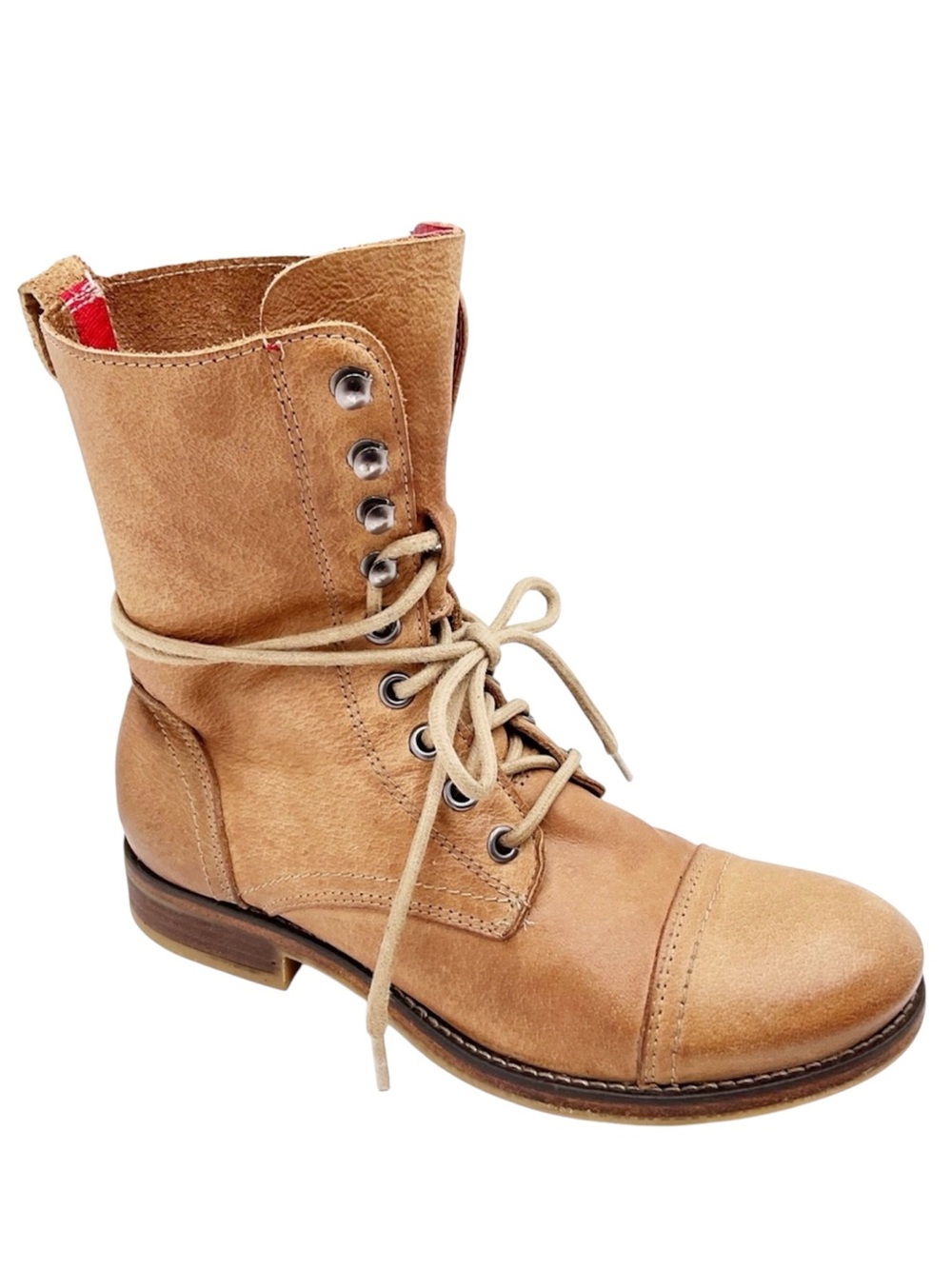 {KOAH} Vintage Leather Combat Boots